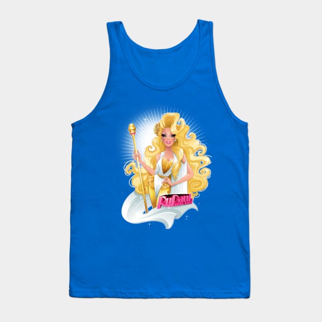 RuPaul, The Golden Queen Tank Top by Darkodark